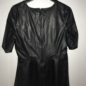 Pink Tartan Black Peplum Top